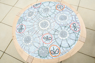 Mosaic table
