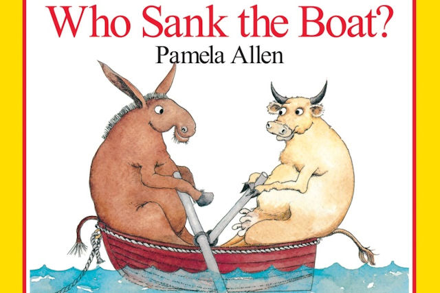 'Who Sank the Boat?' book cover