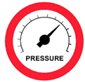 PRESSURE logo