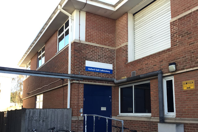 Exterior of Gait Lab building