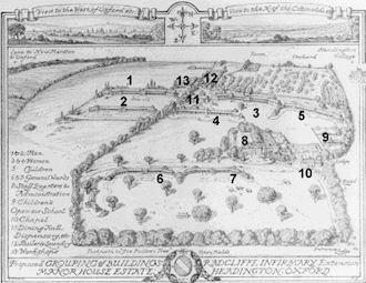Map of Headington