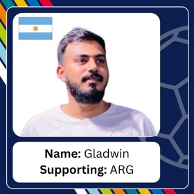Gladwin, with caption 'Name: Gladwin; Supporting: ARG'.