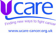 UCARE logo - Finding new ways to fight cancer; www.ucare-cancer.org.uk