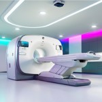 A PET scanning machine