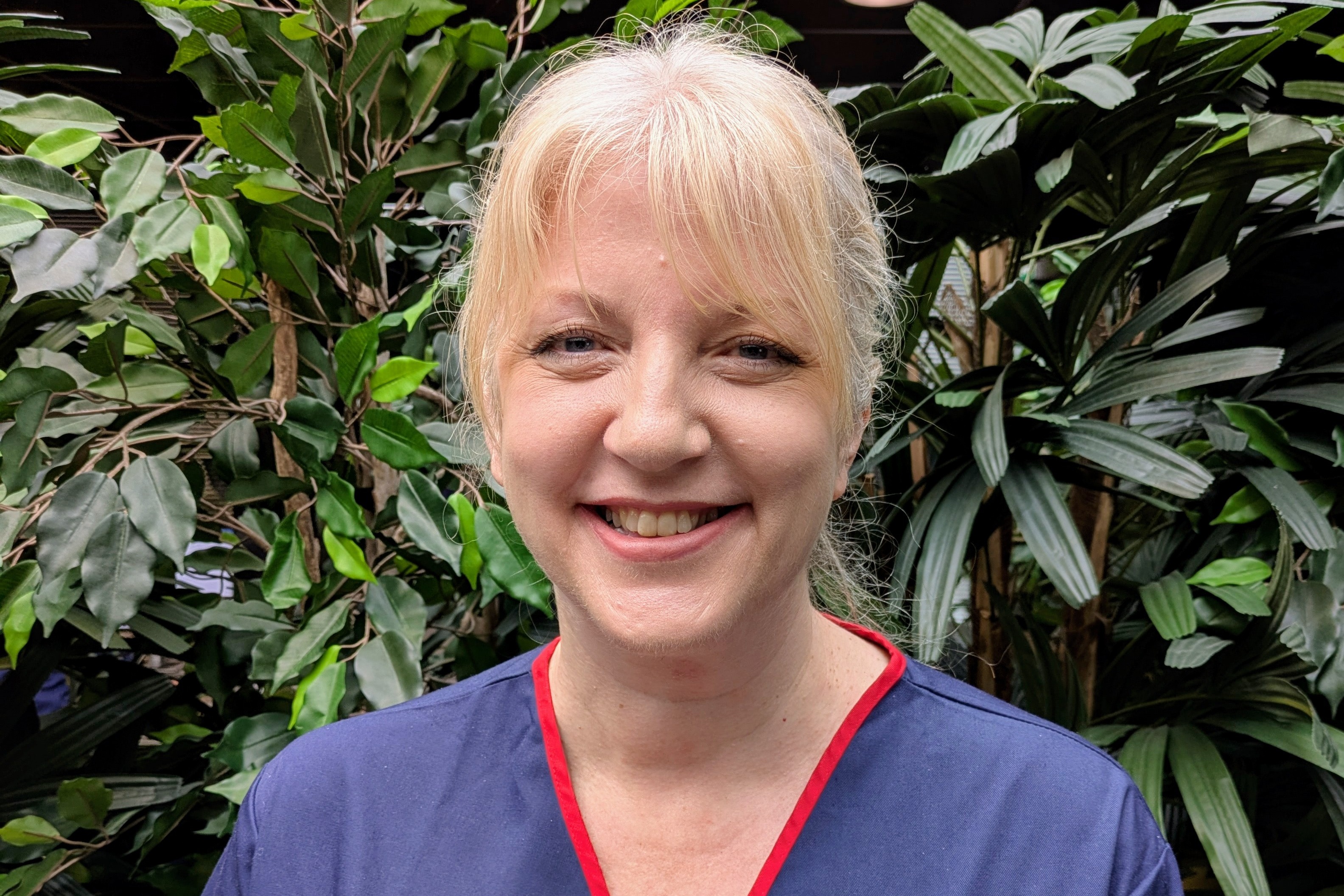 Dr Claire Clews in uniform