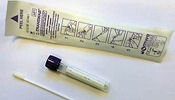 ∑-TRANSWAB® (MWE) (purple top): packet, tube and swab