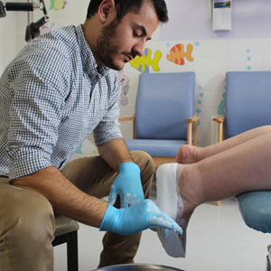 Orthotists at the Tebbit Centre