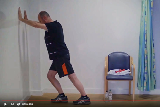 Calf Stretch 1 - Gastrocnemius video