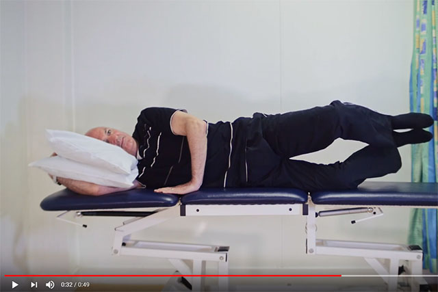 Gluteus Medius Hip Strengthening Level 2 video