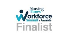 Nursing Times Workforce Summit and Awards Finalist